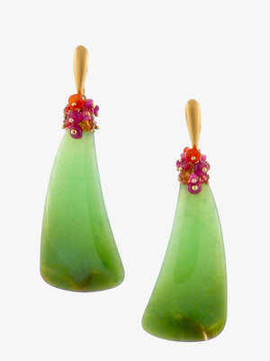 Blooming Plumeria Earrings - Dana Busch Designs 
