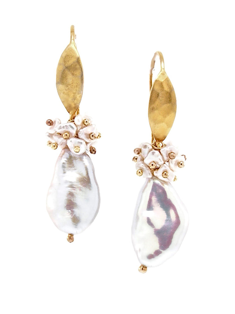 Blooming Pearls of Spain Earrings - Dana Busch Designs 