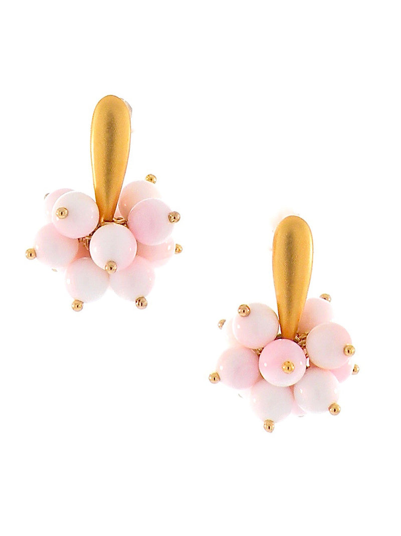 Pink Shell Earrings - Dana Busch Designs 