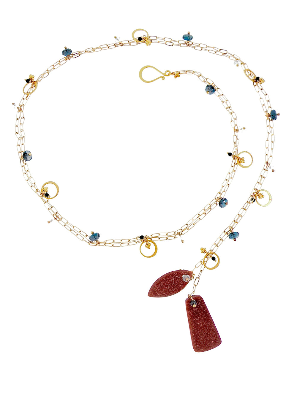 Pleiades Gracing The Midnight Sky Necklace - Dana Busch Designs 